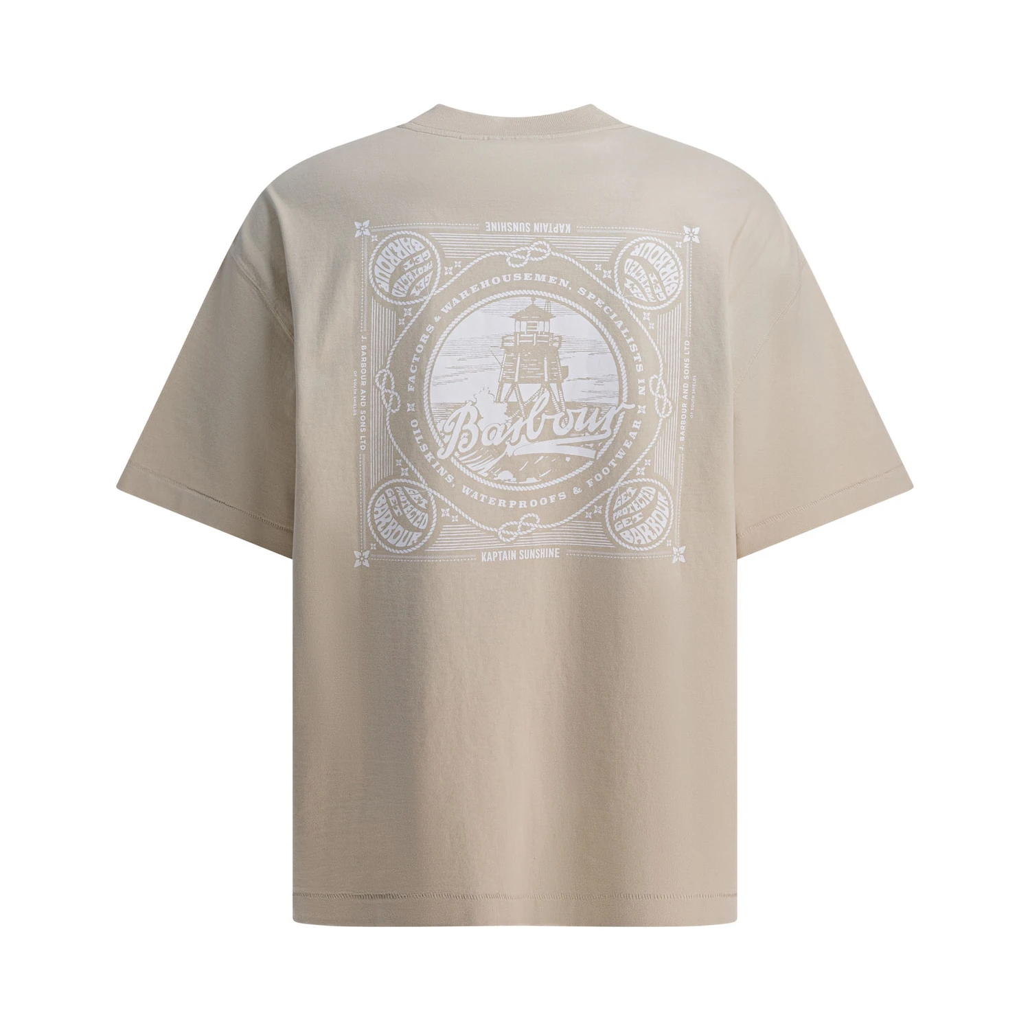 "Barbour x Kaptain Sunshine" T-shirt