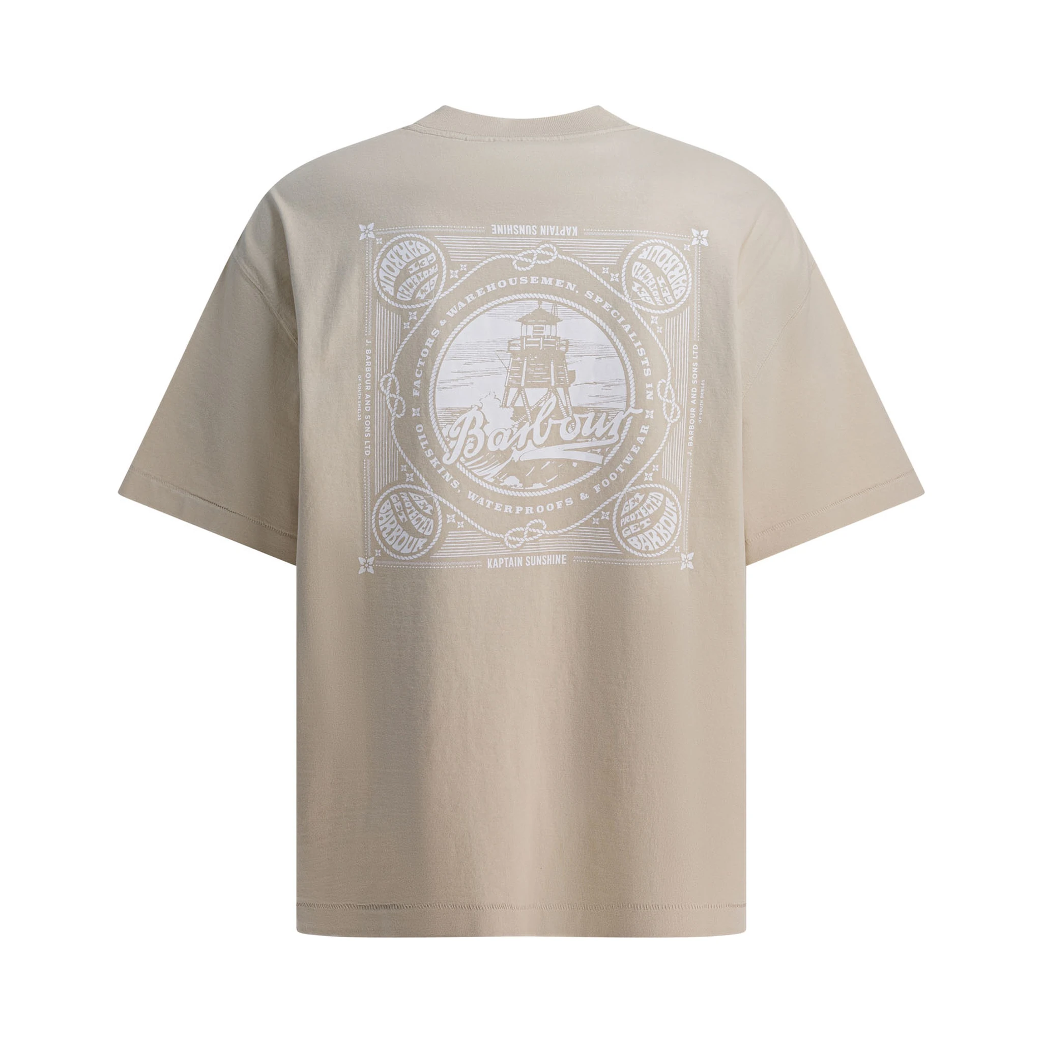 "Barbour x Kaptain Sunshine" T-shirt