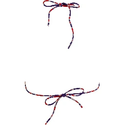 Triangle bikini top with stamba Labirinto