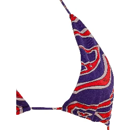 Triangle bikini top with stamba Labirinto