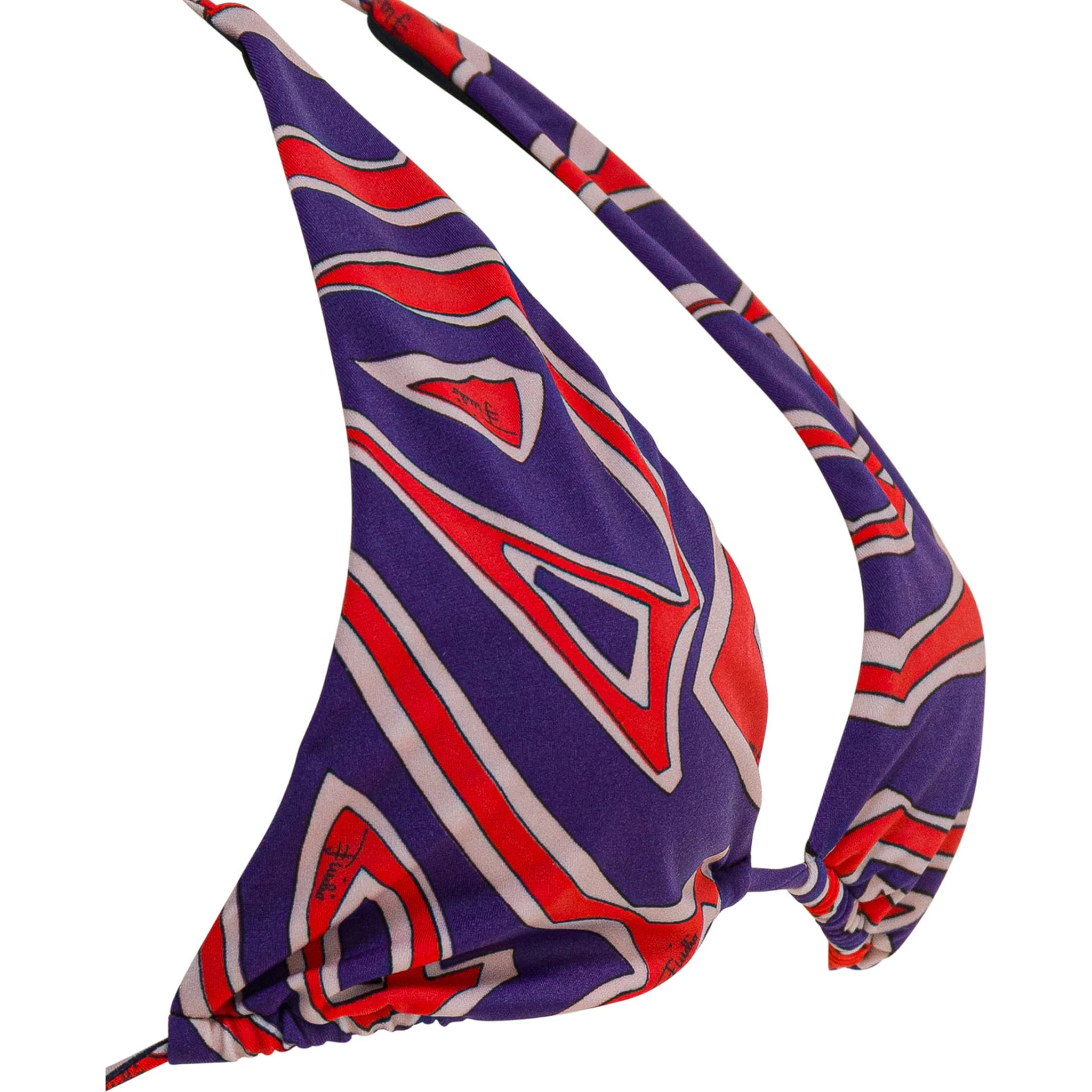 Triangle bikini top with stamba Labirinto