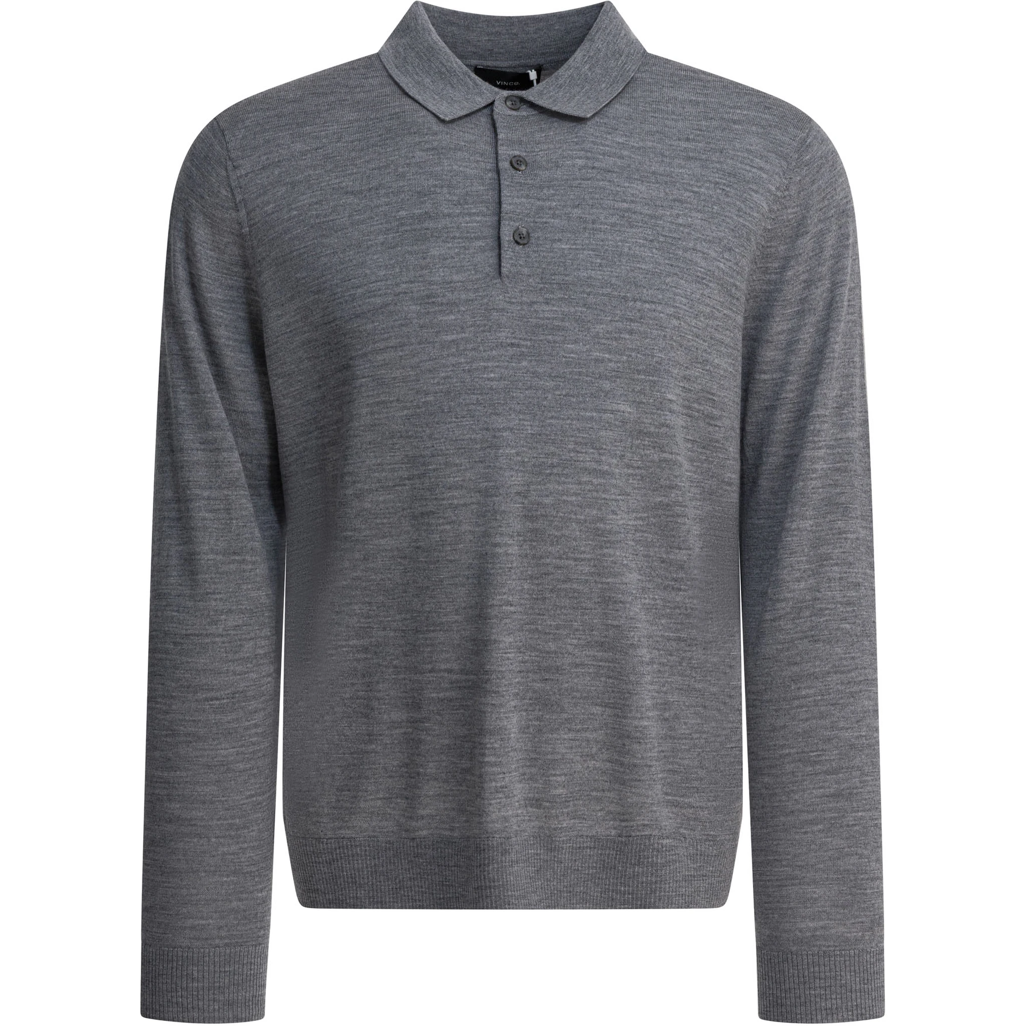 Merino wool polo shirt