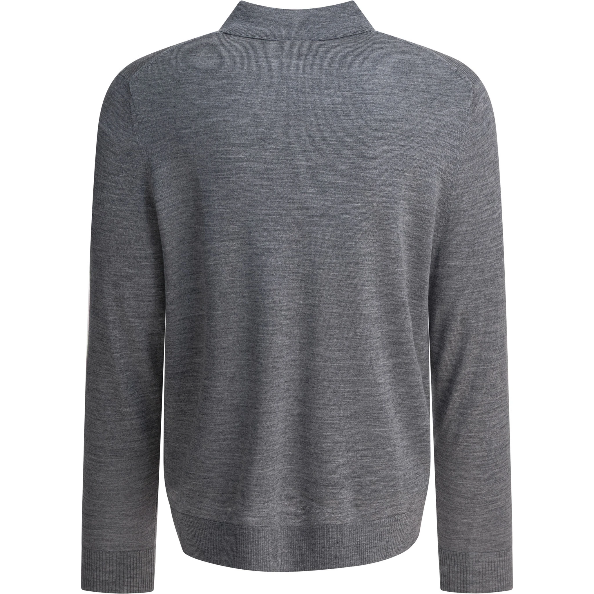Merino wool polo shirt