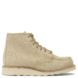 "6 Moc Toe 3328 Cream Abilen" Lace-up ankle boots