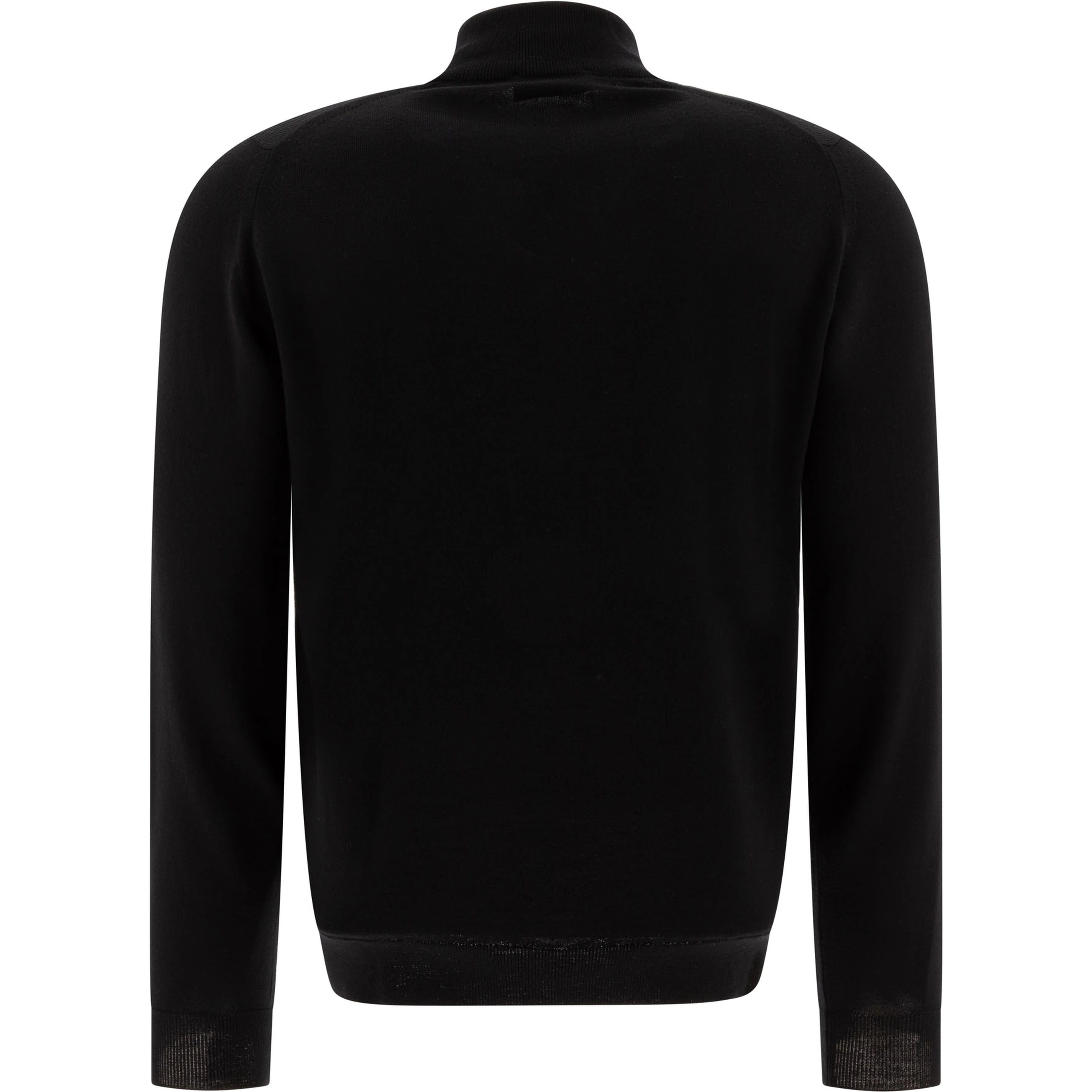Merino wool "Tapton" half-zip sweater