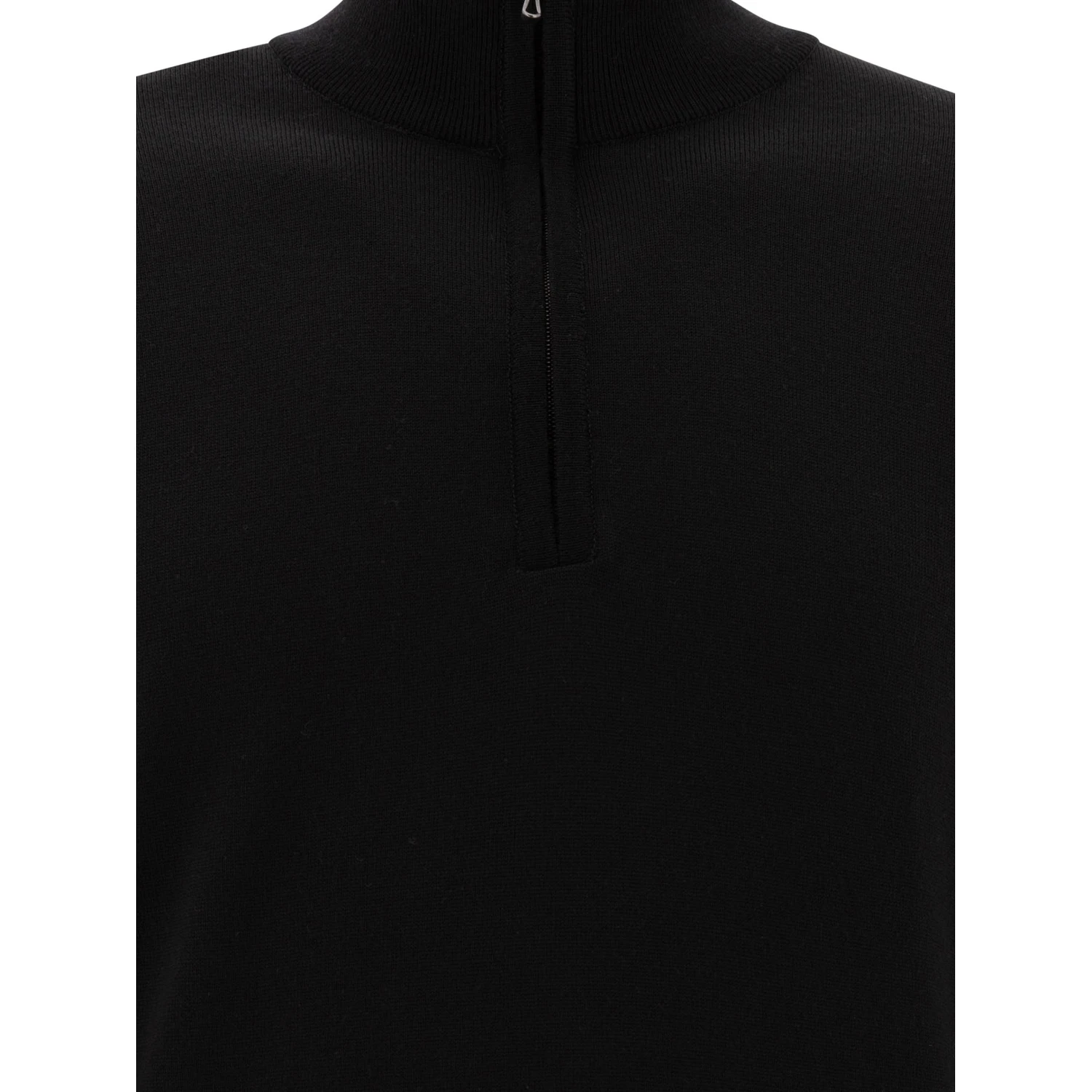 Merino wool "Tapton" half-zip sweater