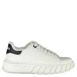White Polyester Sneaker
