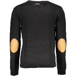 Black Cotton Sweater