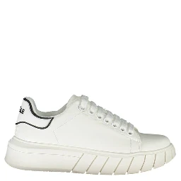 White Polyester Sneaker