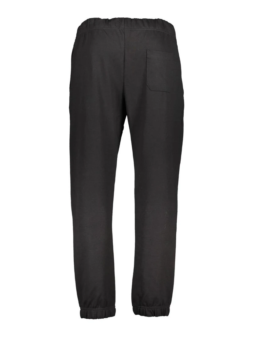 Black Cotton Men's Sweatpant