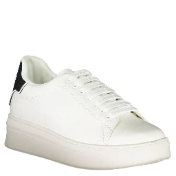 Bianco Poliuretano Men Sneaker