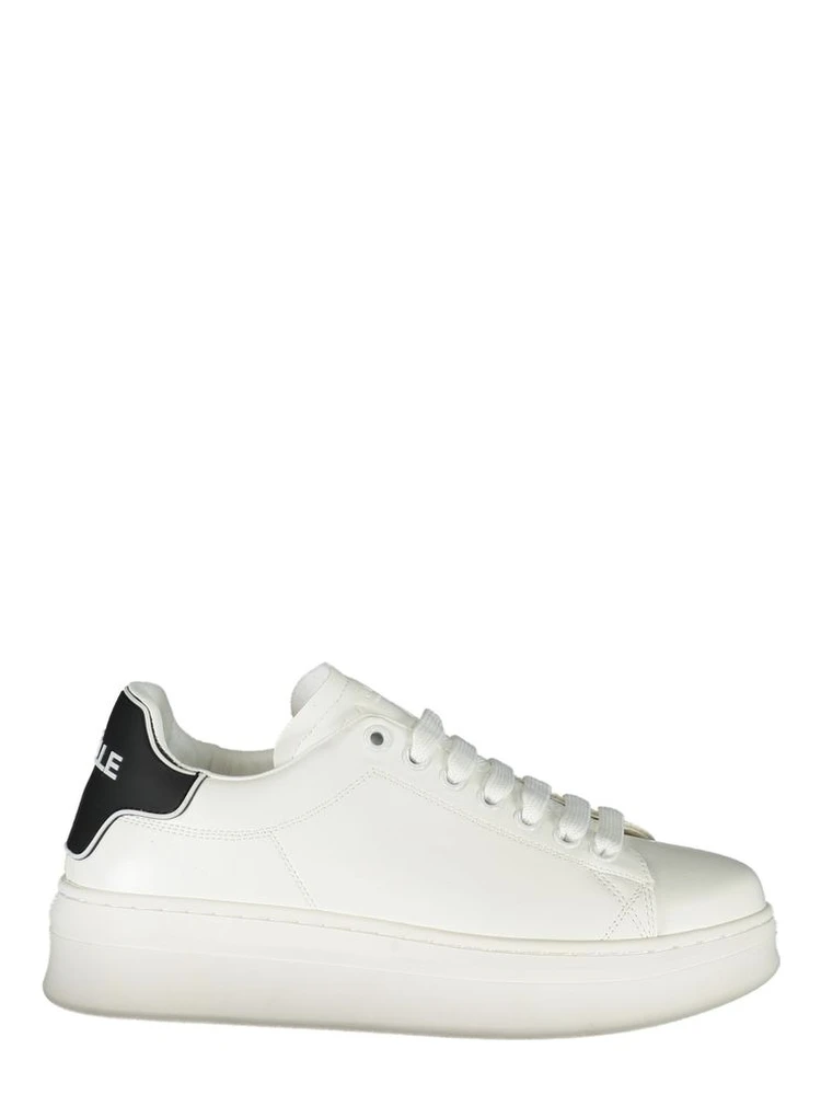Bianco Poliuretano Women Sneaker