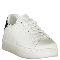 Bianco Poliuretano Women Sneaker