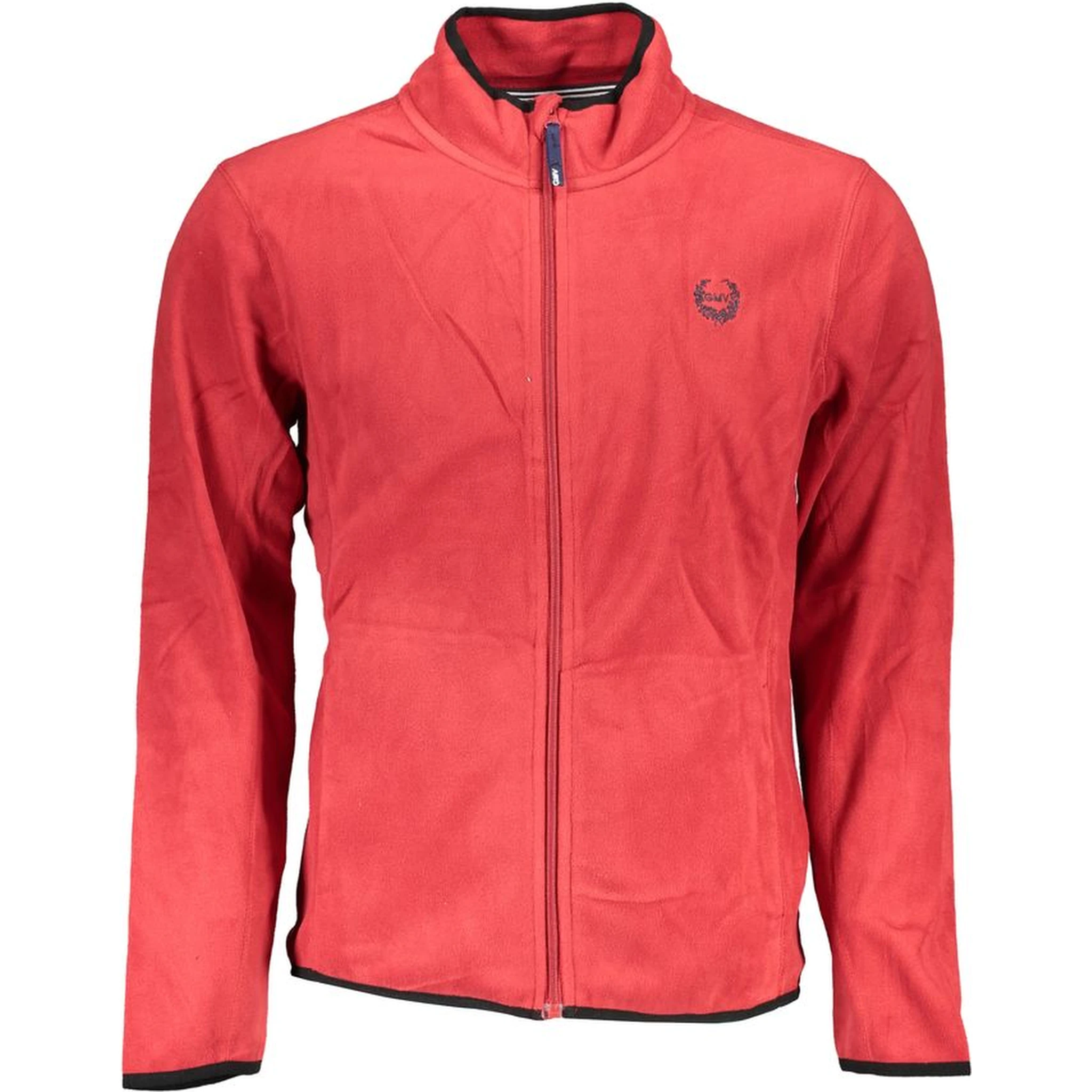 Red Polyester Sweatshirt