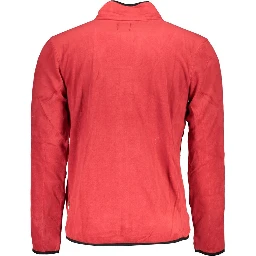 Red Polyester Sweatshirt