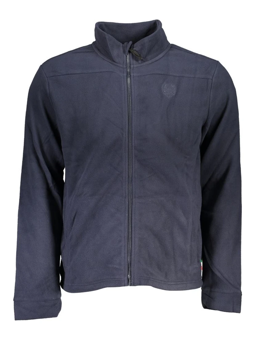 Blue Polyester Sweatshirt