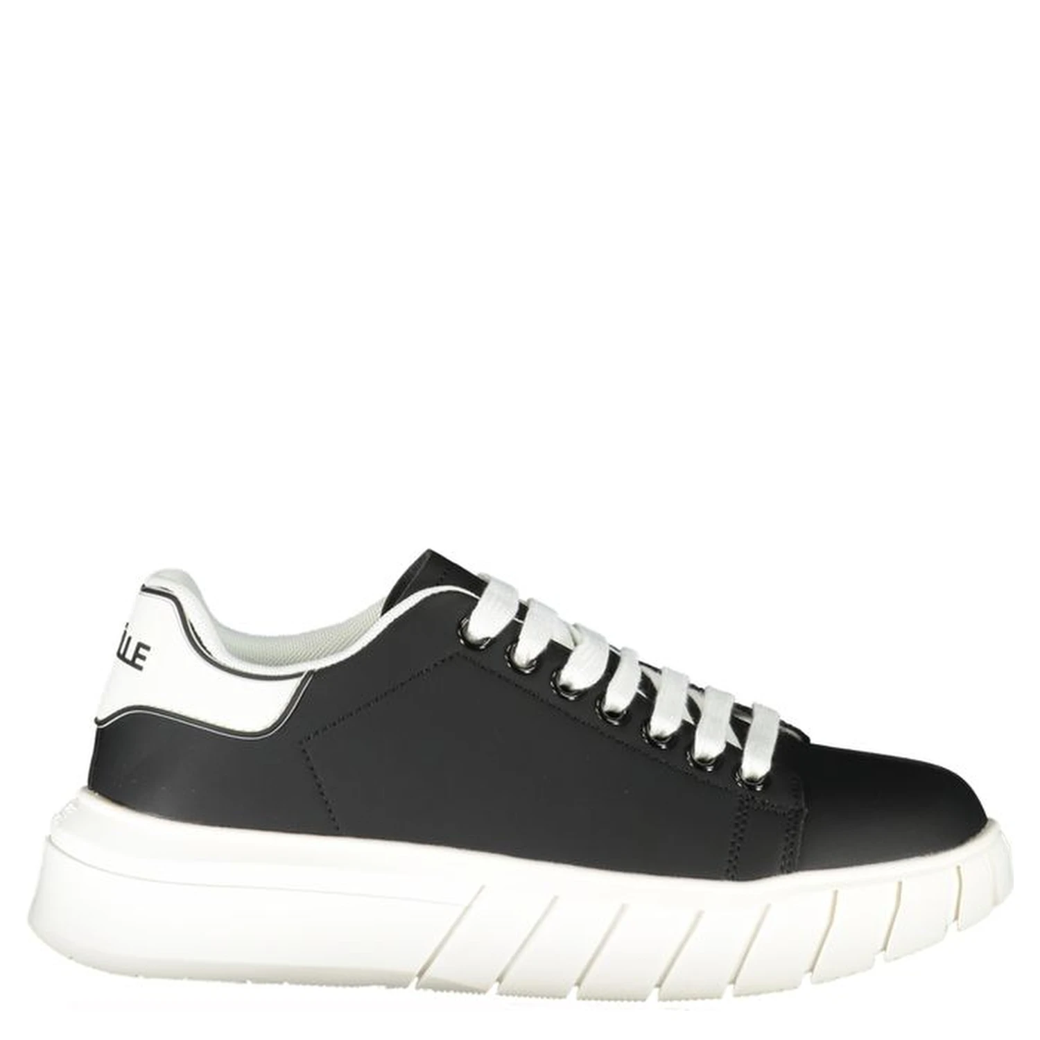 Black Polyester Sneaker