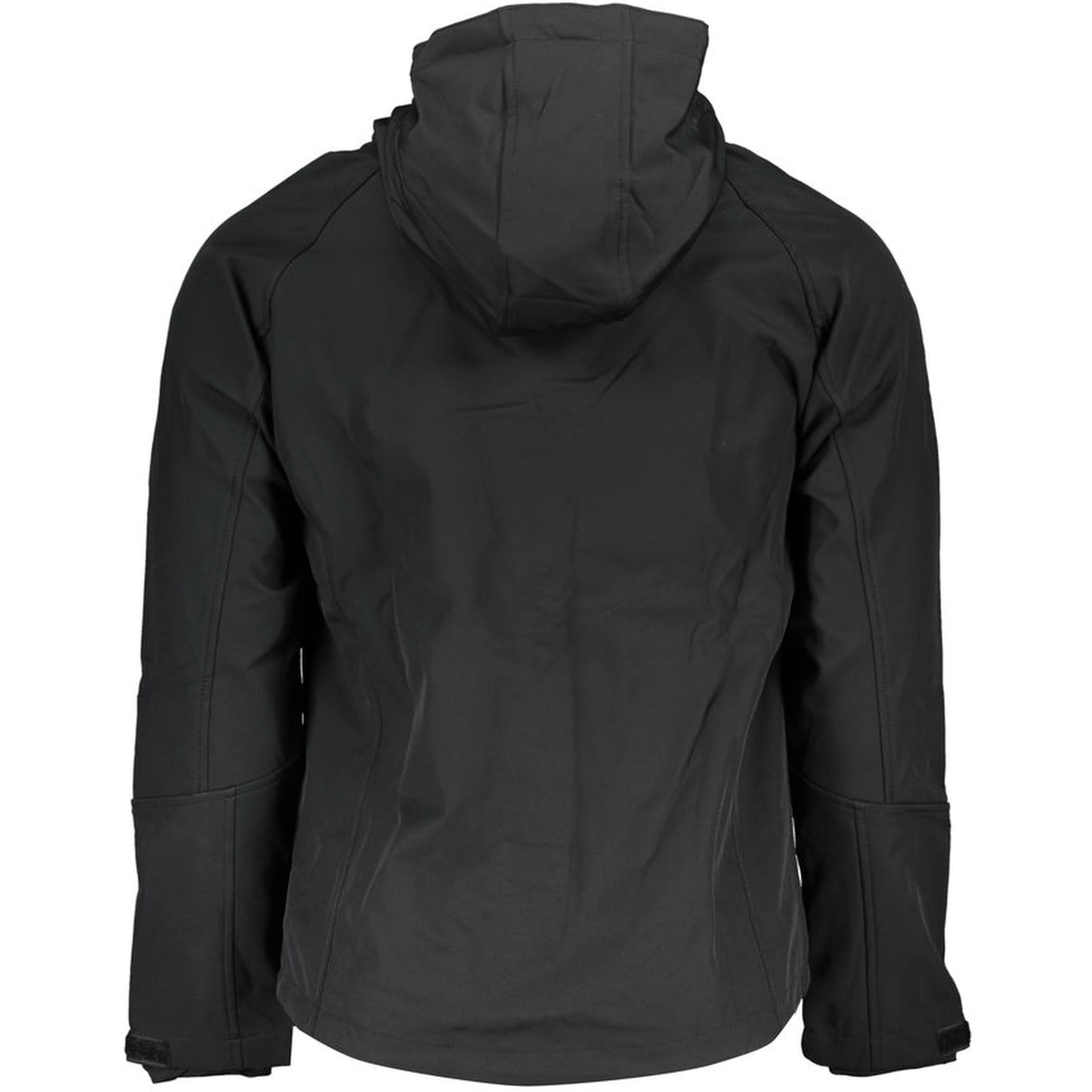 Black Polyester Men's Jacket