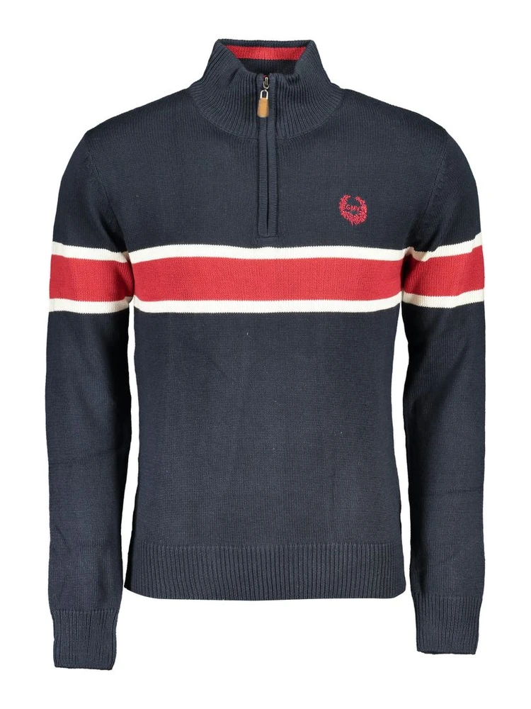 Blue Cotton Sweater