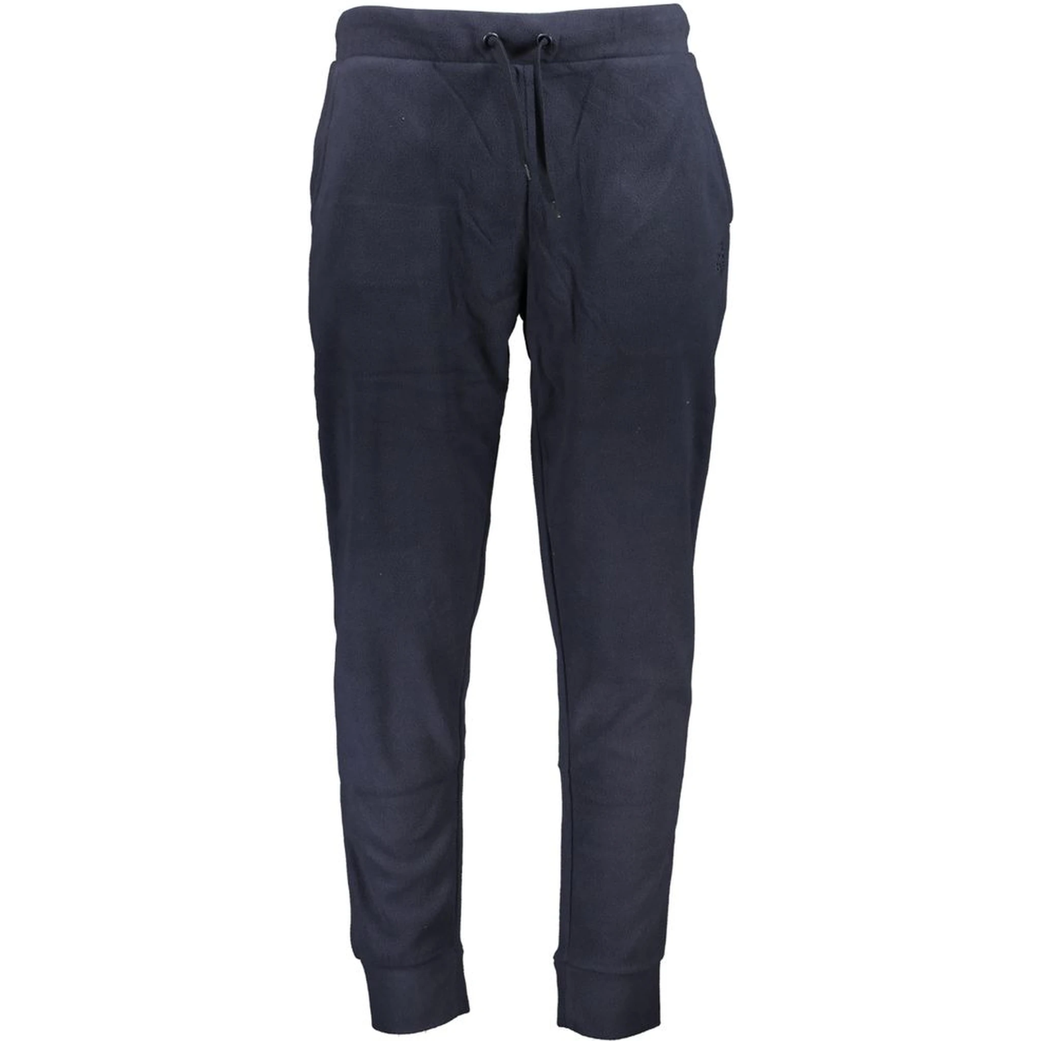 Blue Polyester Men's Sweatpant