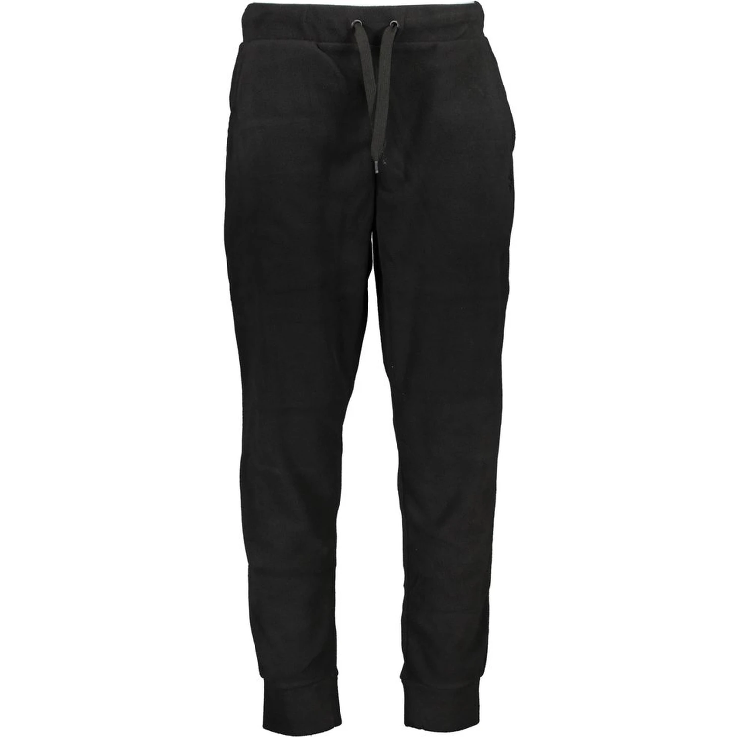 Black Polyester Men's Sweatpants