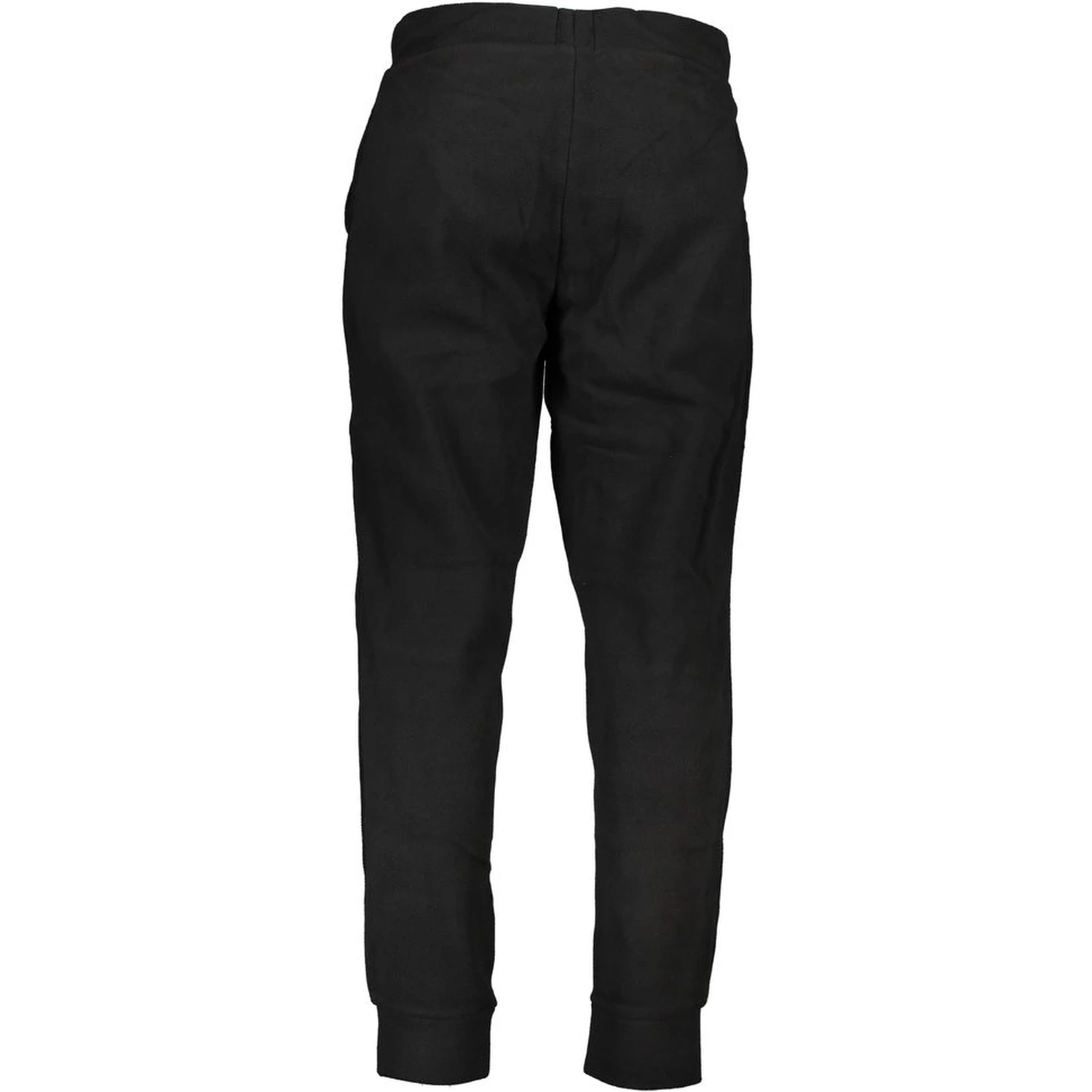 Black Polyester Men's Sweatpants