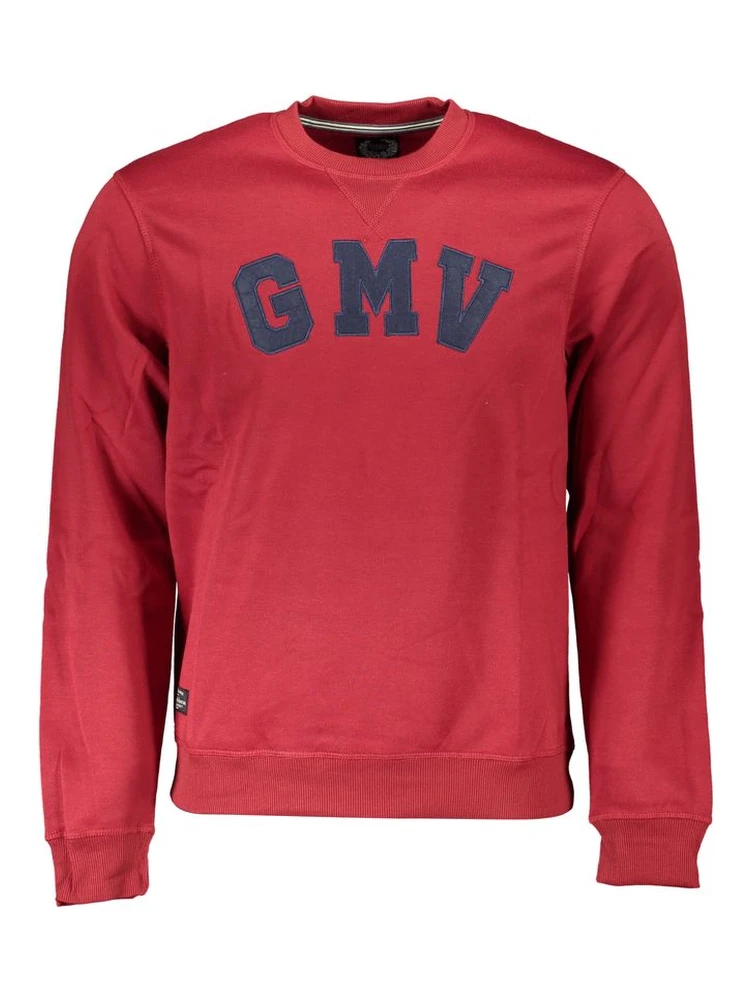 Rosso Polyester Men Sweatshirt