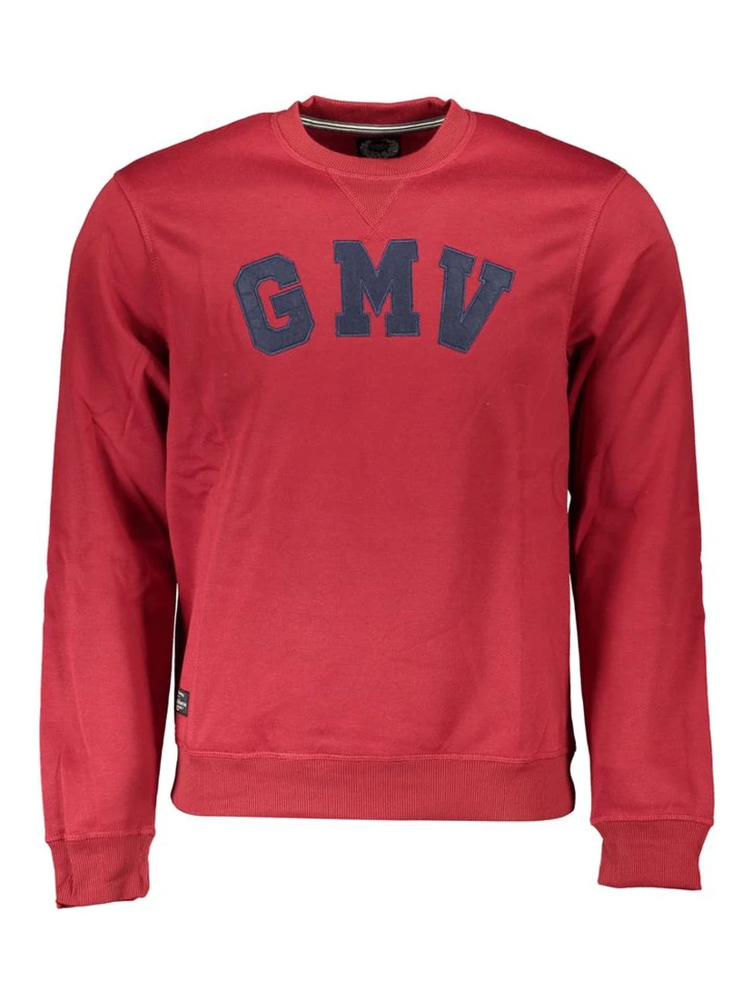Rosso Polyester Men Sweatshirt