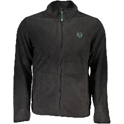 Nero Polyester Men Sweatshirt