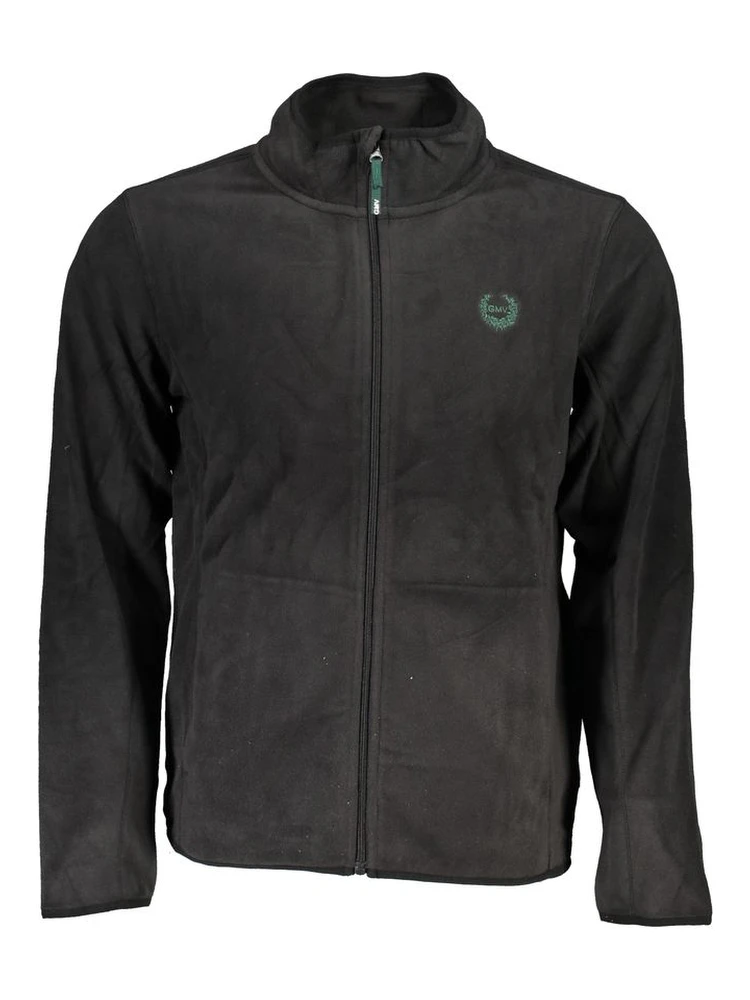 Nero Polyester Men Sweatshirt