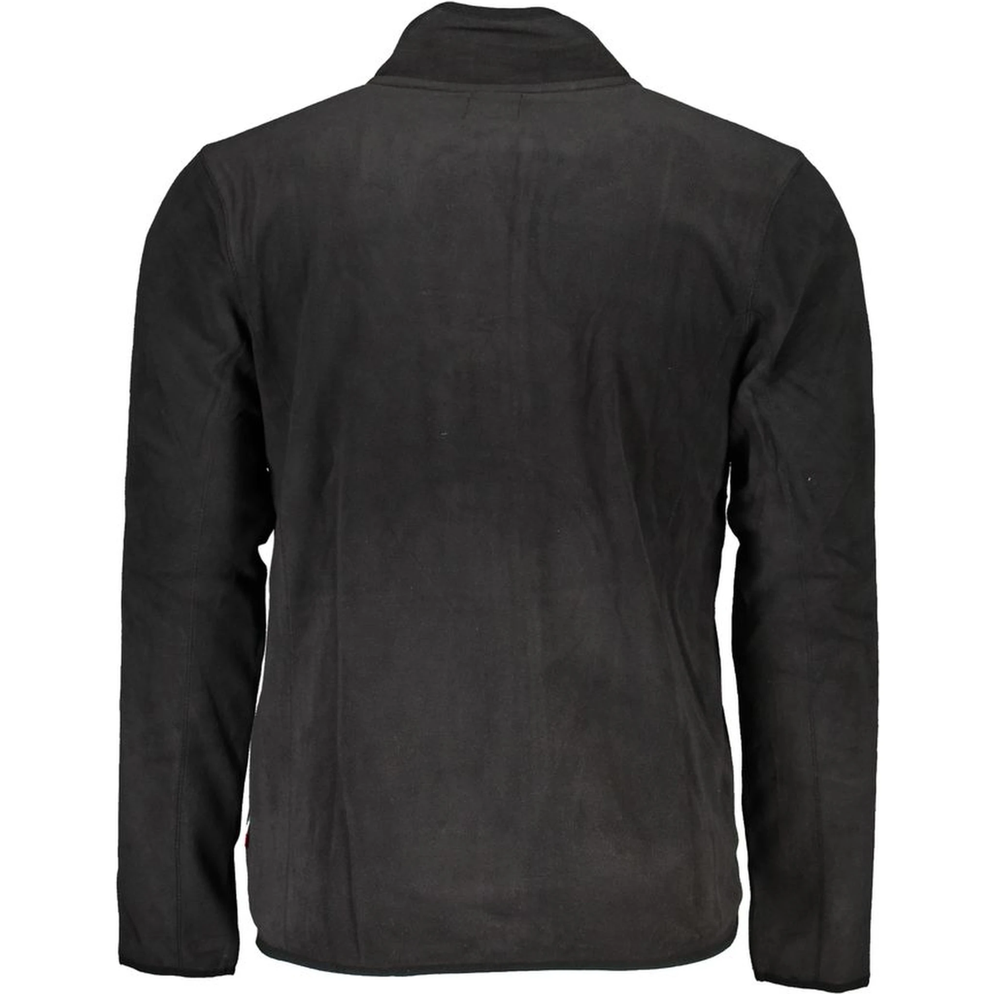 Nero Polyester Men Sweatshirt