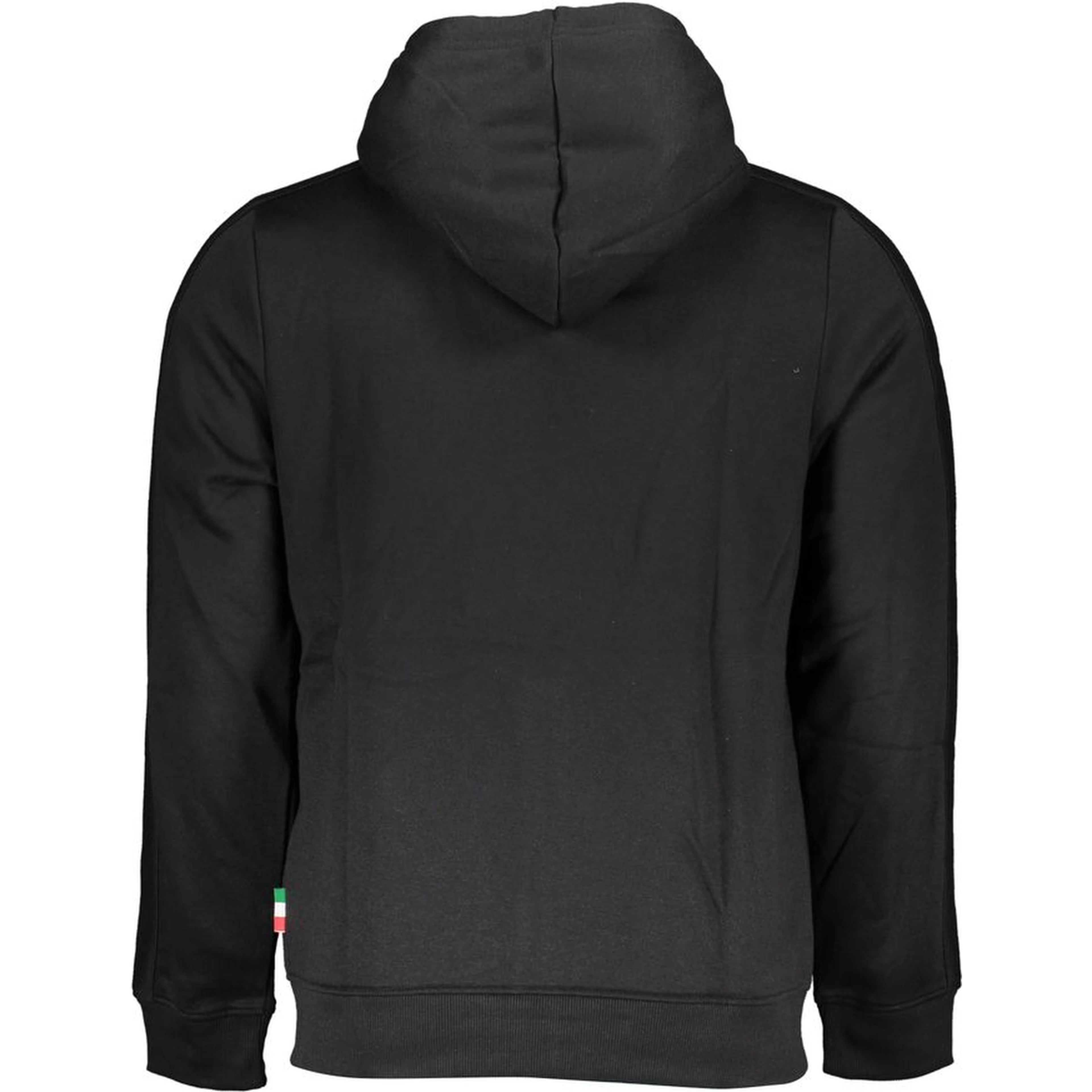 Black Polyester Men's Sweatshirt