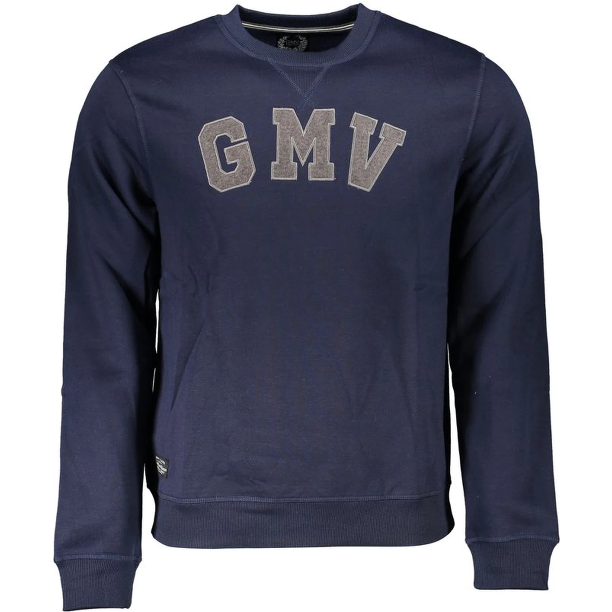 Blue Polyester Men's Sweatshirt