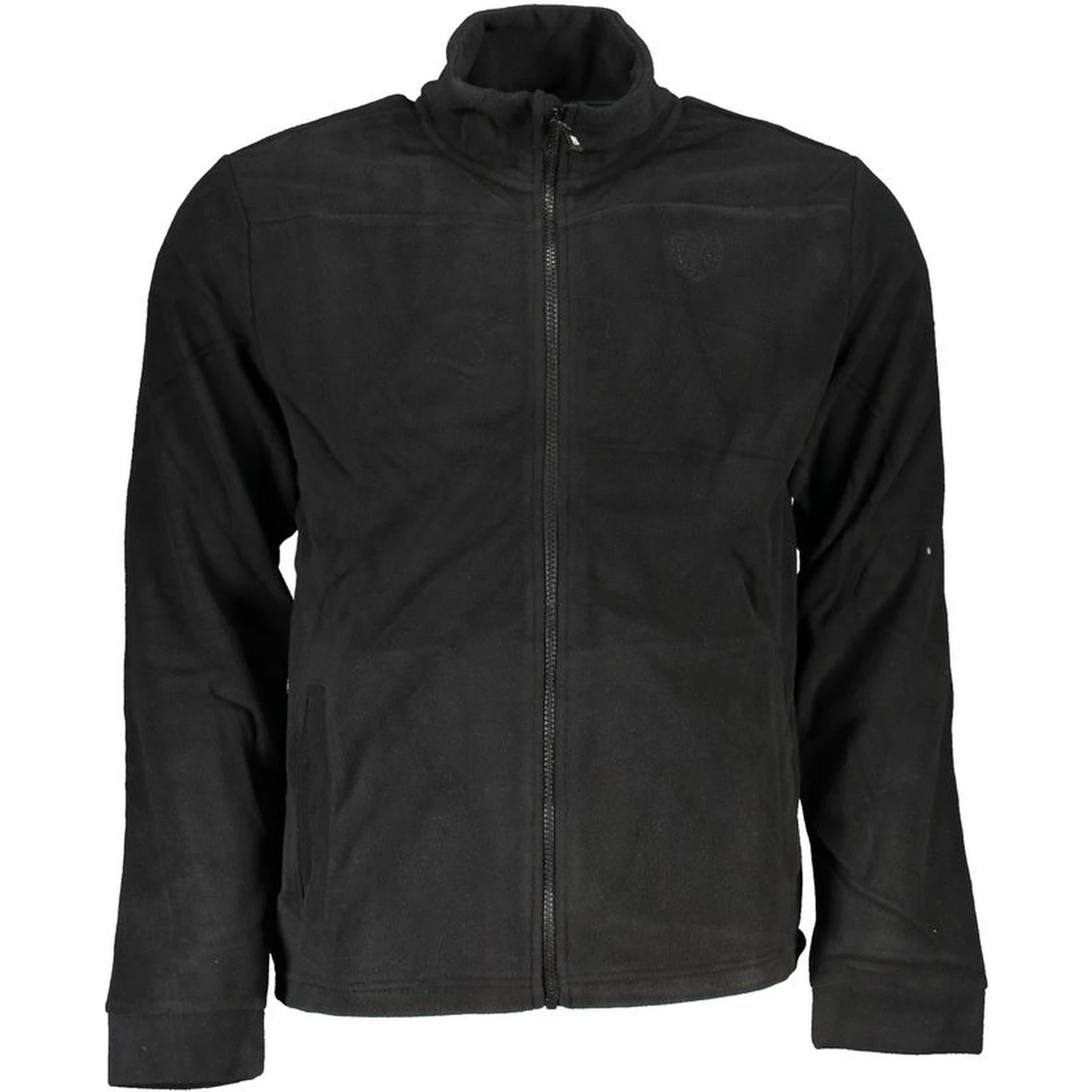 Black Polyester Sweatshirt