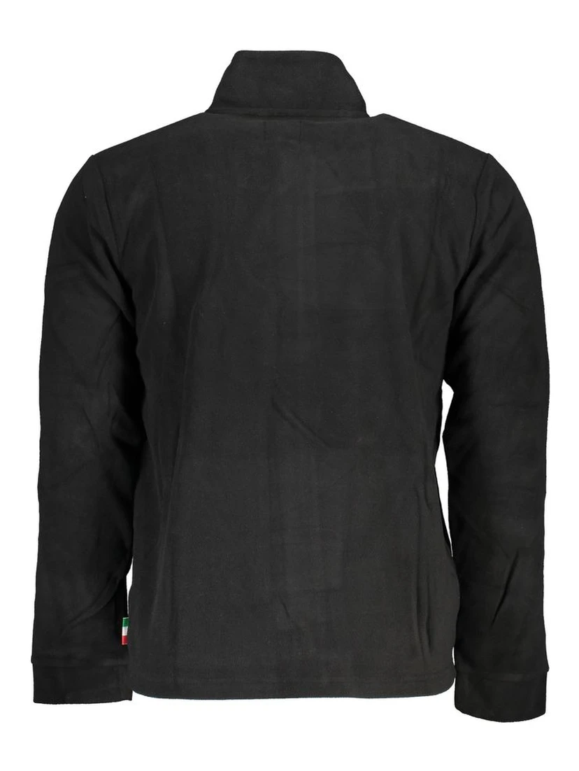 Black Polyester Sweatshirt