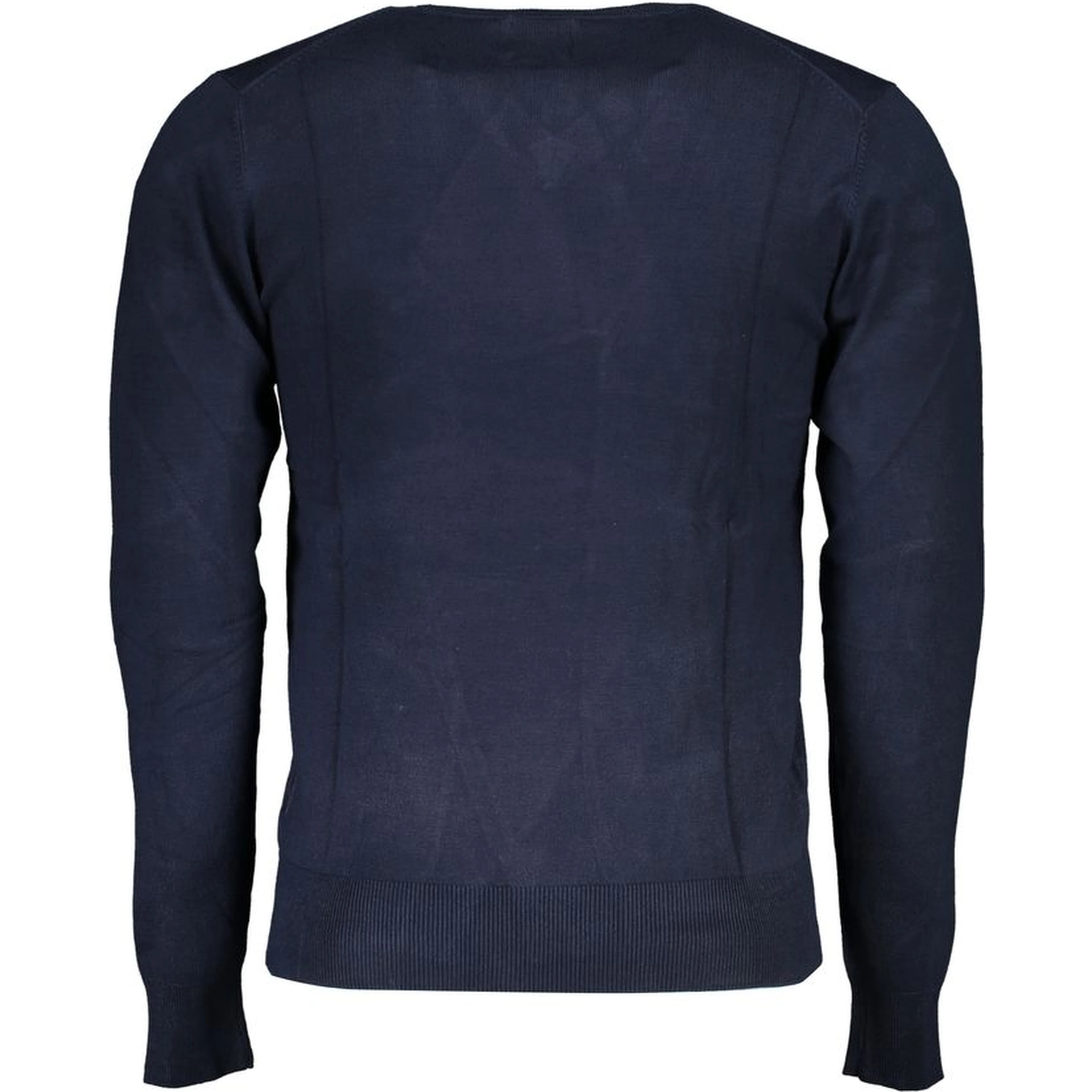 Blu Viscosa Uomo Maglia
