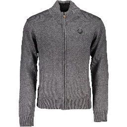 Grigio Cotton Men Cardigan