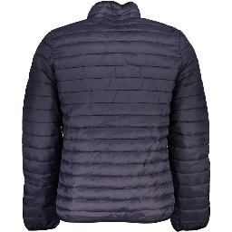 Blue Polyamide Jackets & Coat