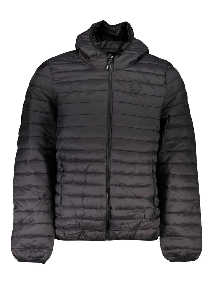 Black Polyamide Jackets & Coat