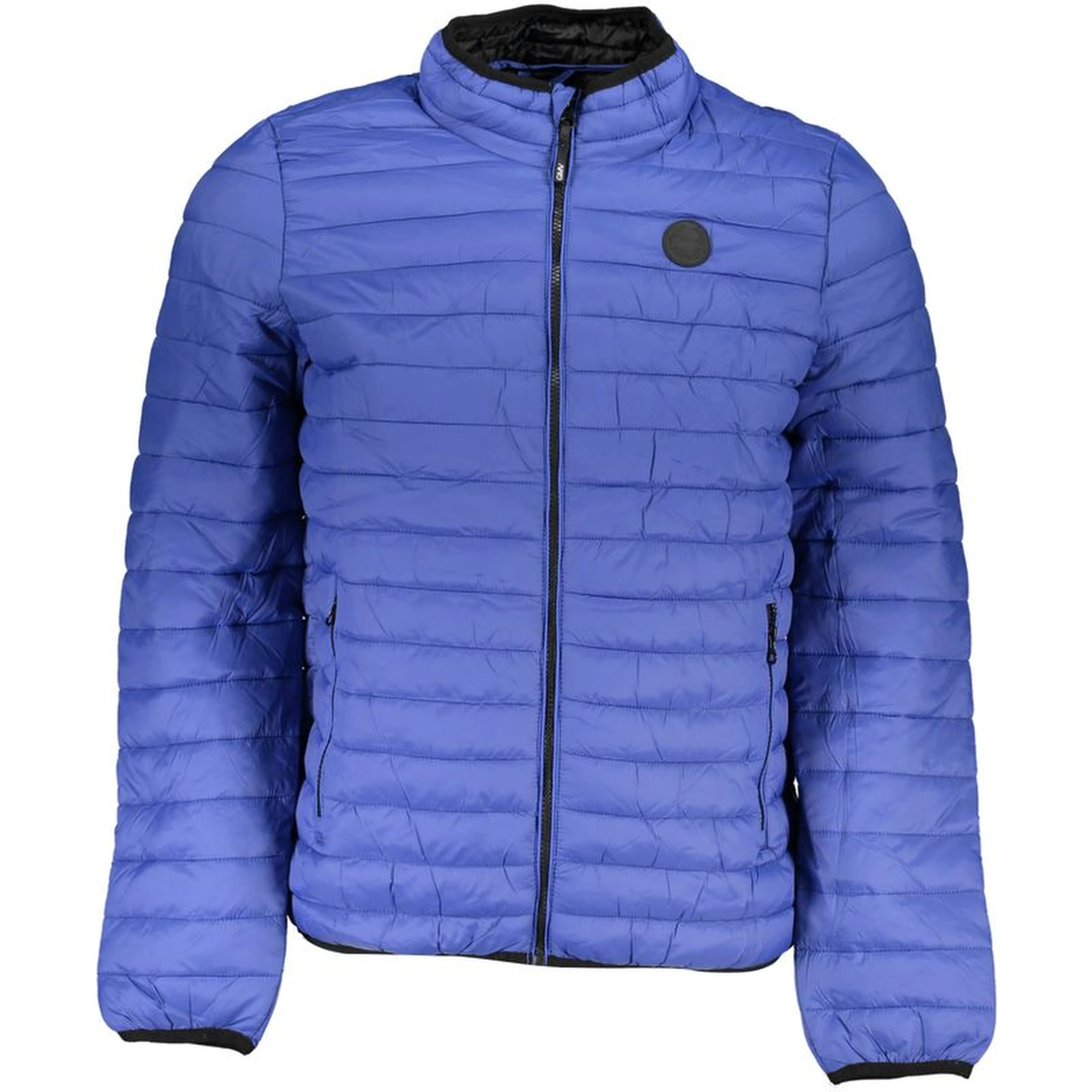 Blu Poliammide Men's Jacket