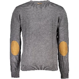 Grigio Cotton Men Sweater