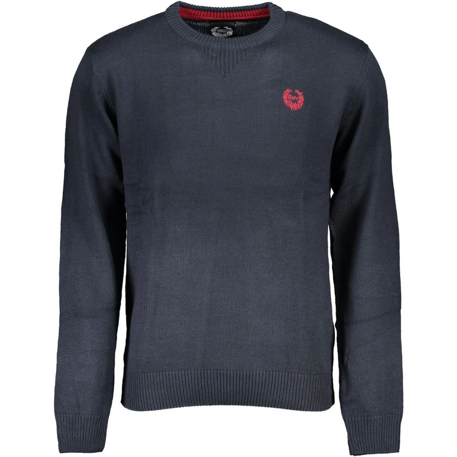 Blue Cotton Men's Sweater