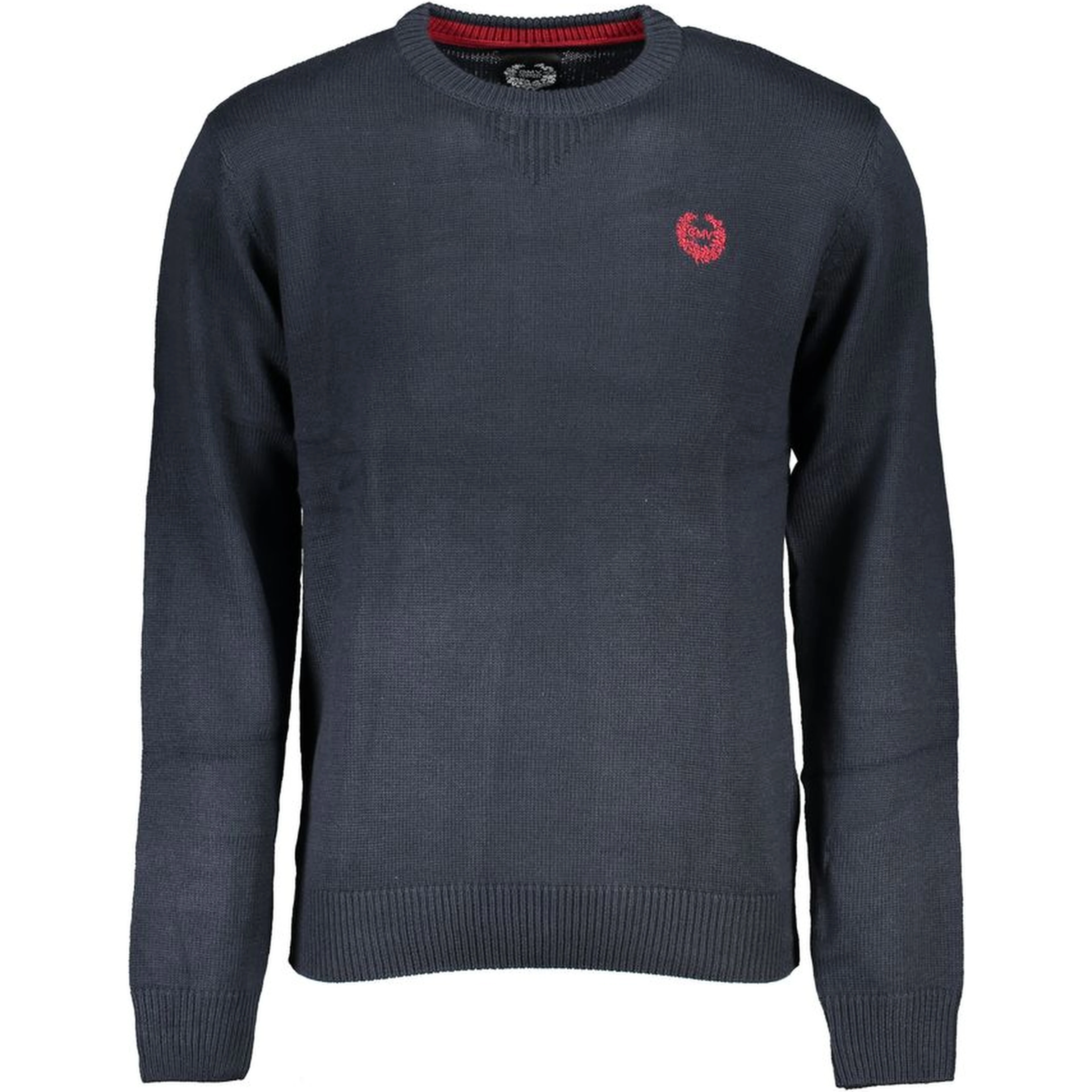 Blue Cotton Men's Sweater