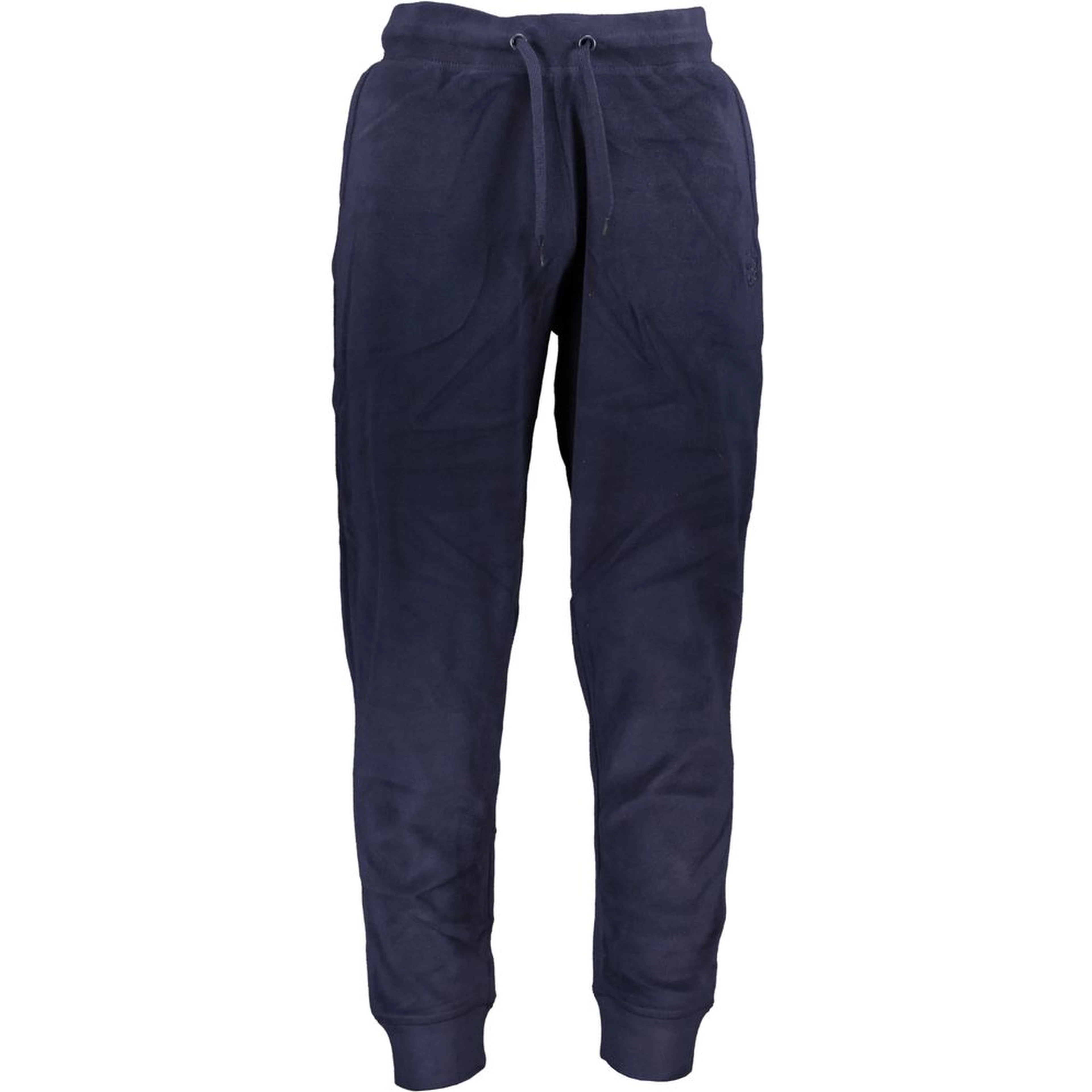 Blue Polyester Men's Sweatpant