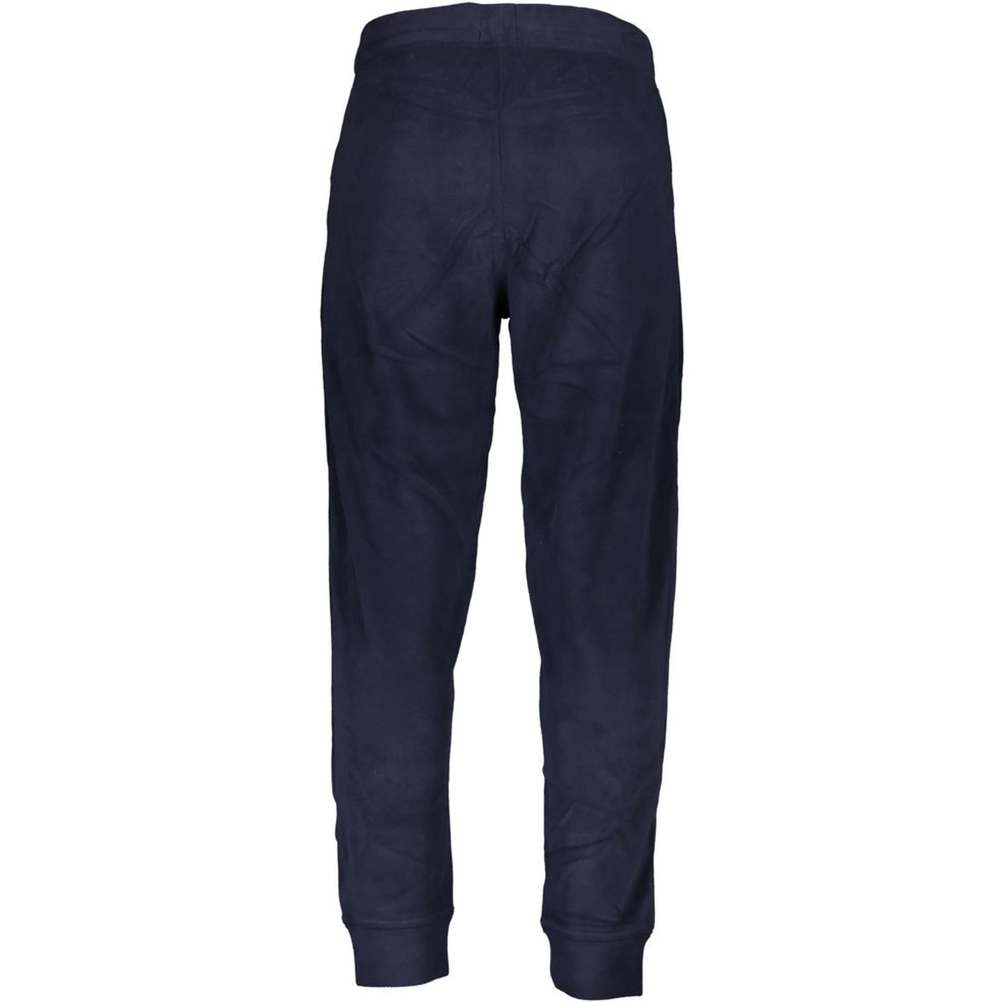 Blue Polyester Men's Sweatpant