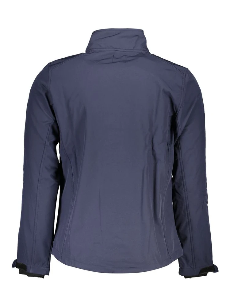 Blu Polyester Men's Jacket alternative