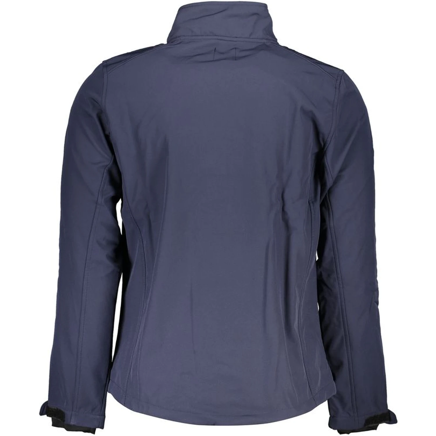 Blu Polyester Men's Jacket