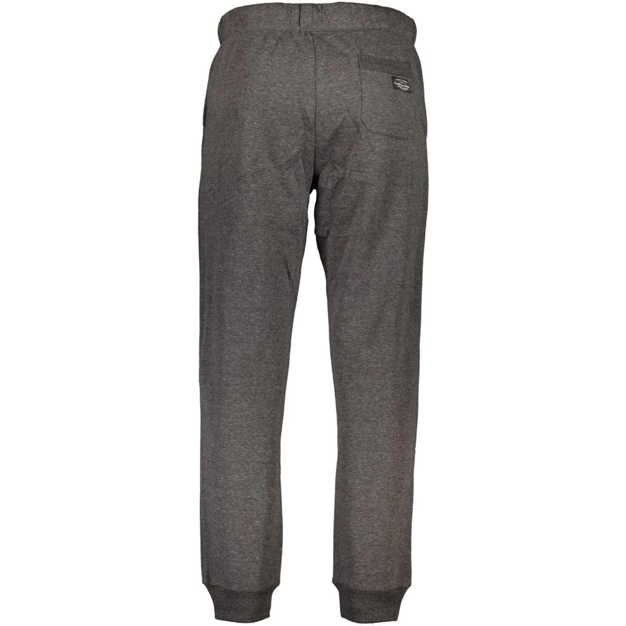 Grigio Polyester Men's Sweatpant