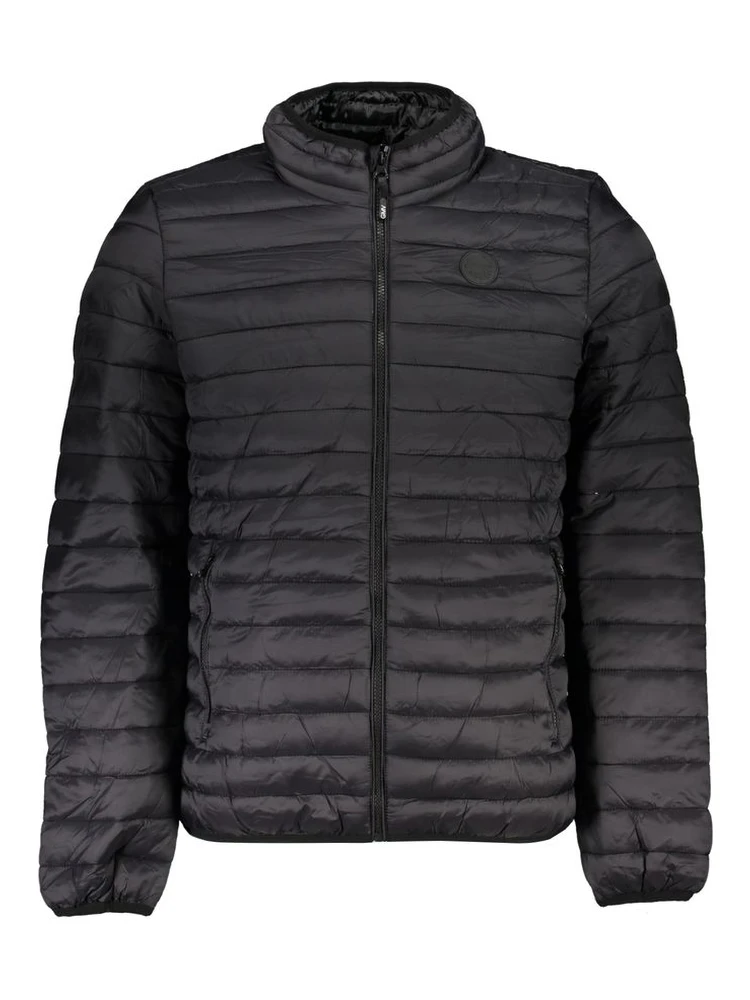 Black Polyamide Men's Jacket