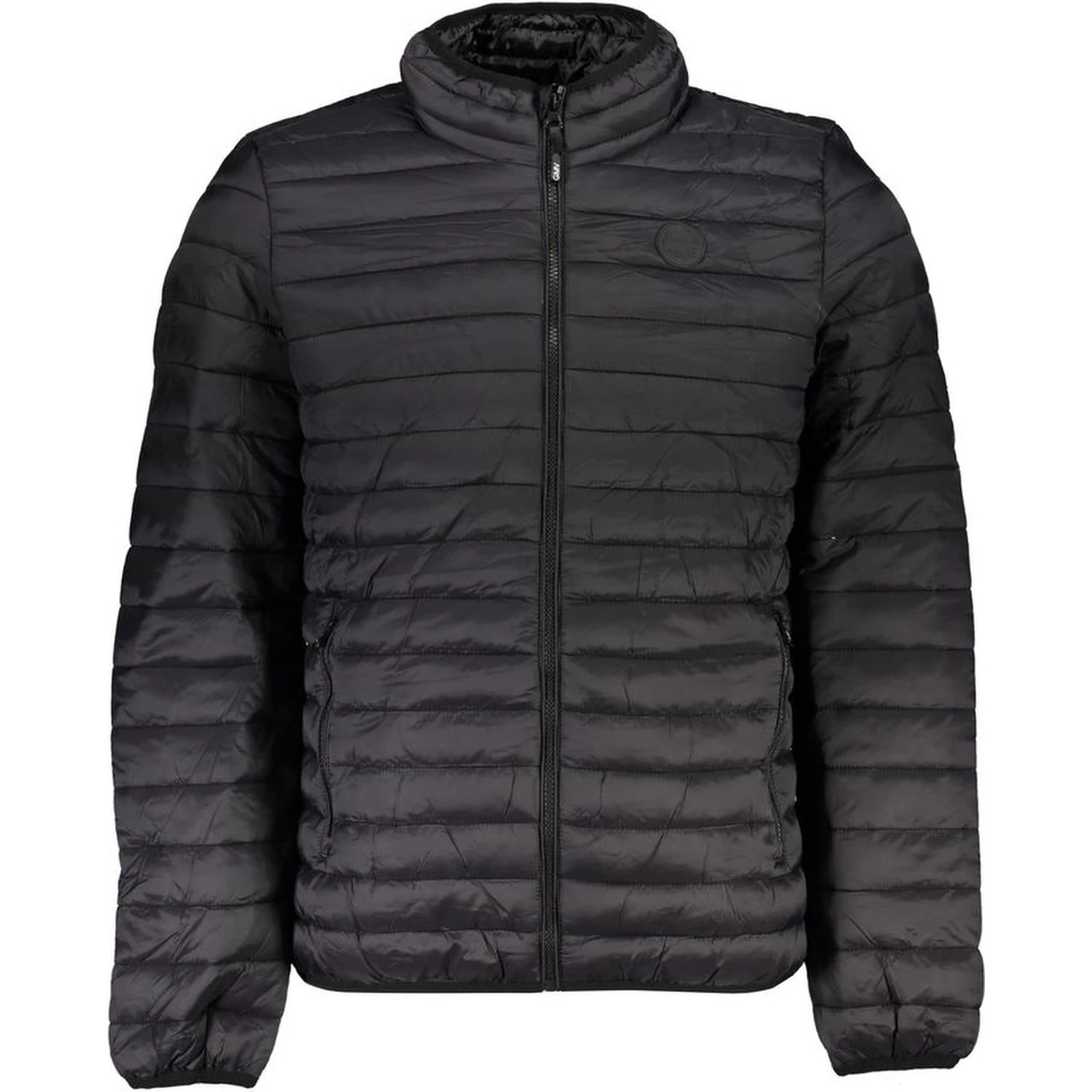 Black Polyamide Men's Jacket